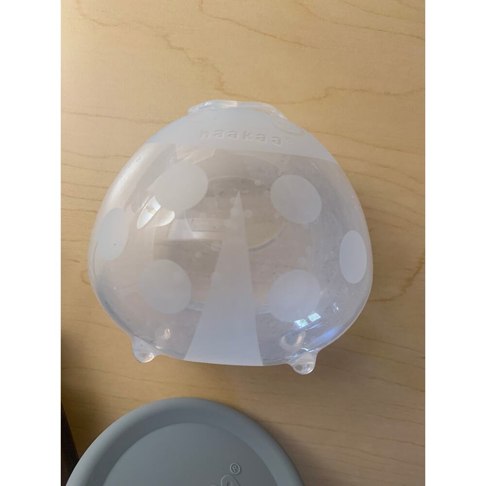 Haaka Silicone Breast Pump, Storage Bags, Collection Cup Lot (4) - Picture 4 of 5